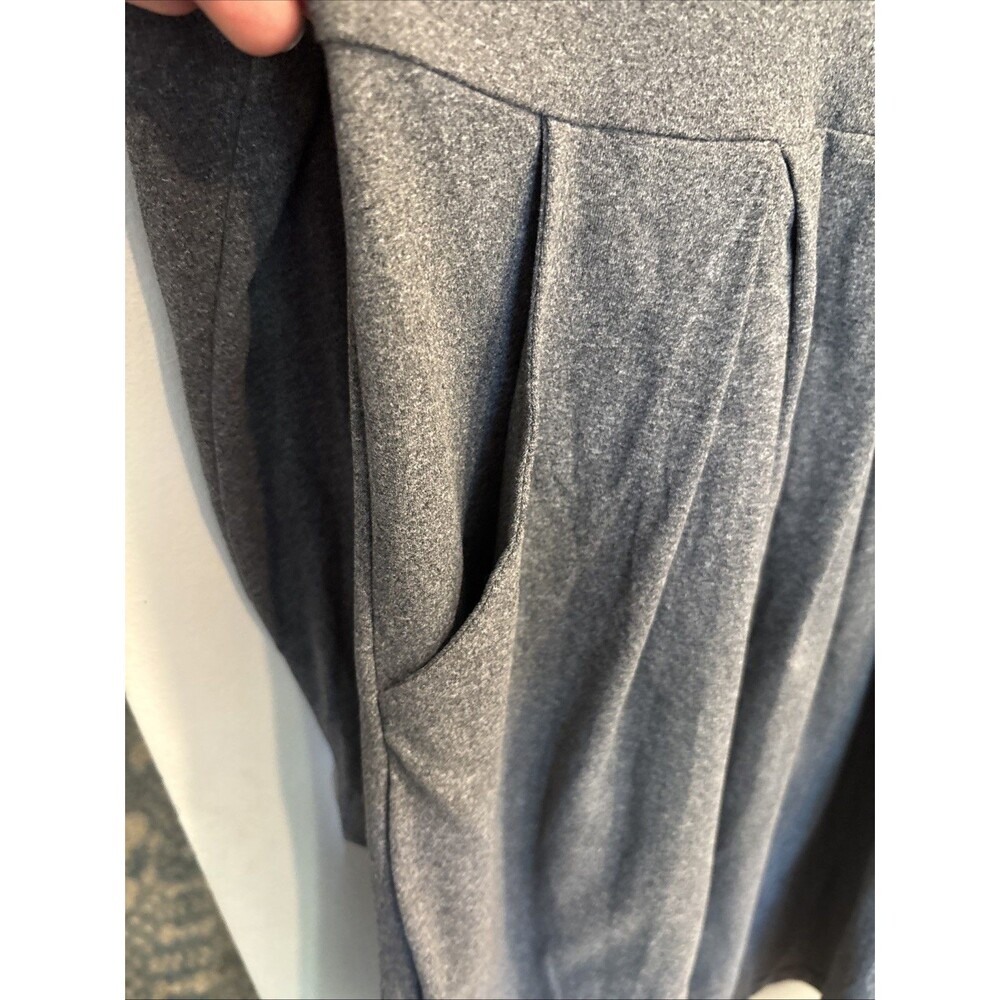 Auselily Women's 2XL Stretch Gray Long sleeve Dress‎ With Pockets - Picture 2 of 9